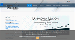 Desktop Screenshot of diaphonia.net